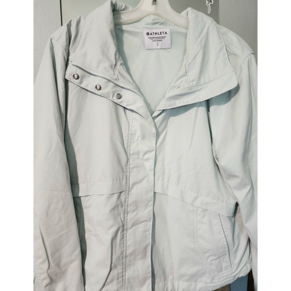 Athleta Mint‎ Green Women's Everywhere Jacket Size Large